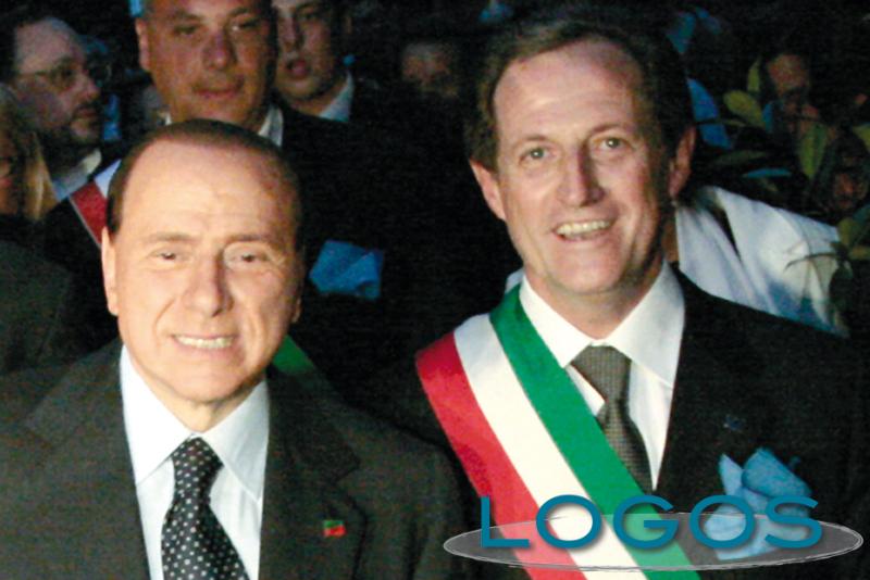 Arconate - Silvio Berlusconi e Mario Mantovani