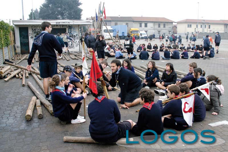 Castano Primo - Scout in un momento di incontro