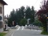 Castelletto - Il ponte sul Naviglio pieno di cartelli