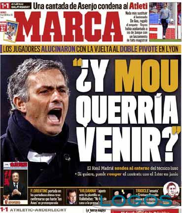 Sport - La copertina di un noto giornale spagnolo (Foto internet)