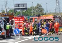 Milano-Torino: incidente1 (foto Pubblifoto di Walter Todaro)