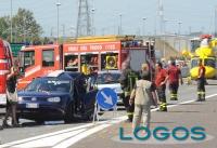Milano-Torino: incidente3 (foto Pubblifoto di Walter Todaro)