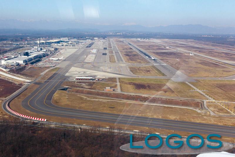 Cronaca locale - Malpensa vista dall'alto 