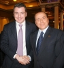 Rubriche Politiche - Alessandro Colucci con il presidente Silvio Berlusconi