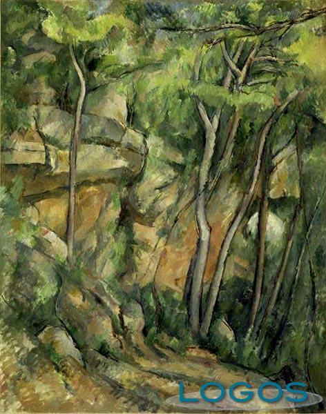 Nel parco di Chateau Noir, Paul Cézanne, 1898-1900