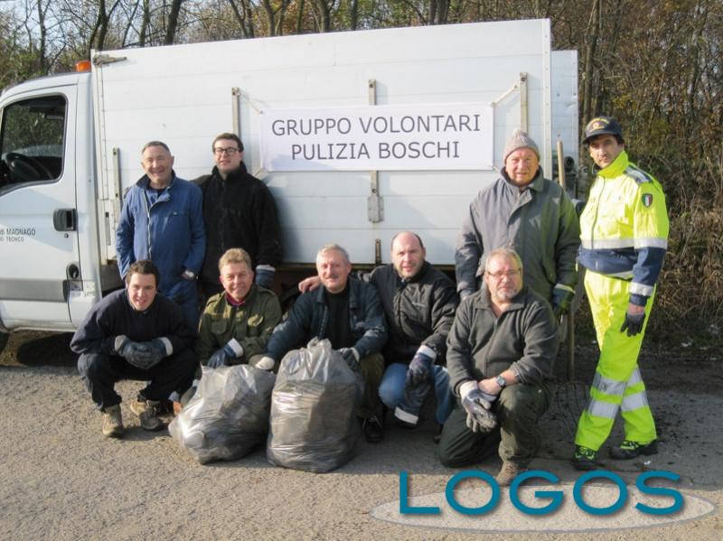 Magnago - Il gruppo volontari di pulizia boschi