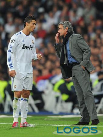 Sport (Fuori campo) - Mourinho con Cristiano Ronaldo (Foto internet)