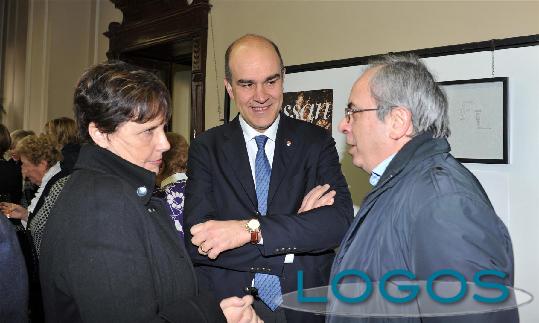 Legnano - Monaco con il sindaco Vitali e l'assessore provinciale Lazzati