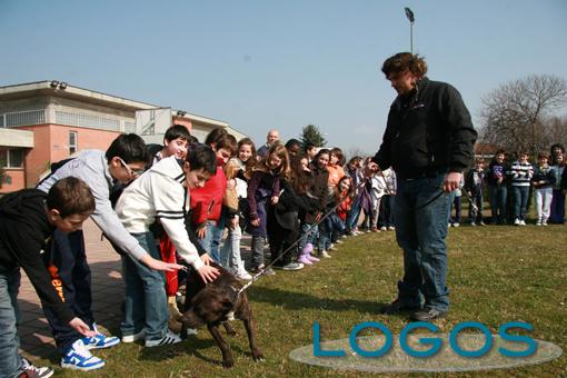 Territorio - Un momento della lezione con gli studenti (Foto Guidolin)