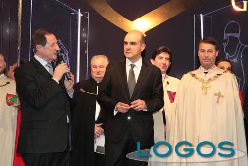 Legnano - Il sindaco Vitali con il senatore Mantovani