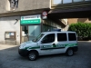 Turbigo - Il Fiat Doblo coinvolto nell'incidente