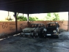Castano Primo - Incendio al Torno: bruciano due auto