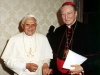 Attualità - Il Cardinal Martini con Papa Benedetto XVI (Foto internet)