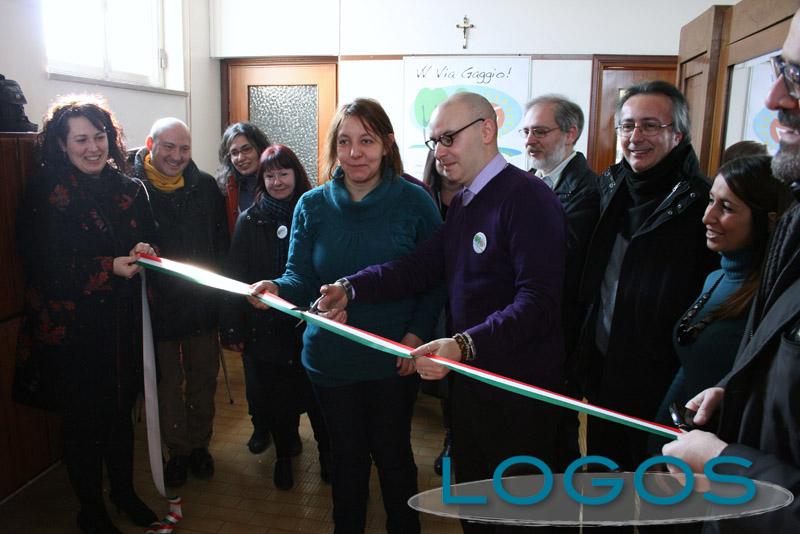 Lonate - L'inaugurazione della sede di 'Viva Via Gaggio' (Foto Angelo Crespi)