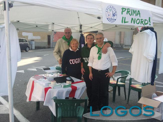 Cuggiono - Gazebo Lega Nord ottobre 2012