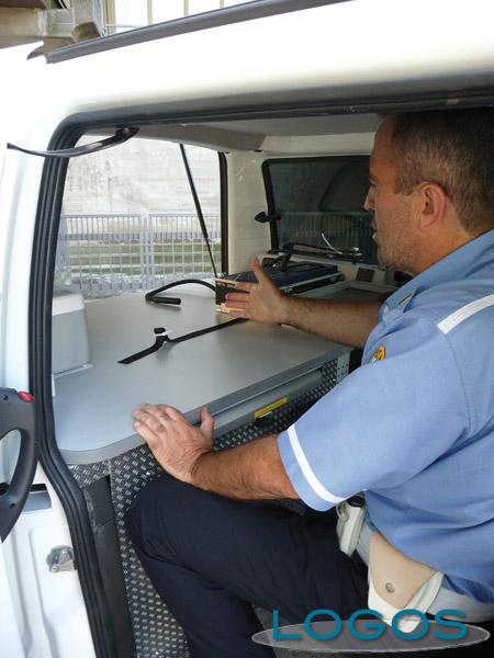 Turbigo - Ufficio mobile della Polizia locale (Foto d'archivio)