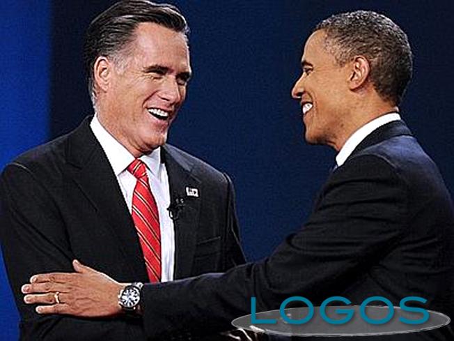 Attualità - Sfida Romney - Obama (da internet)