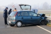 Cuggiono - Scontro frontale tra due auto (Foto Sally)