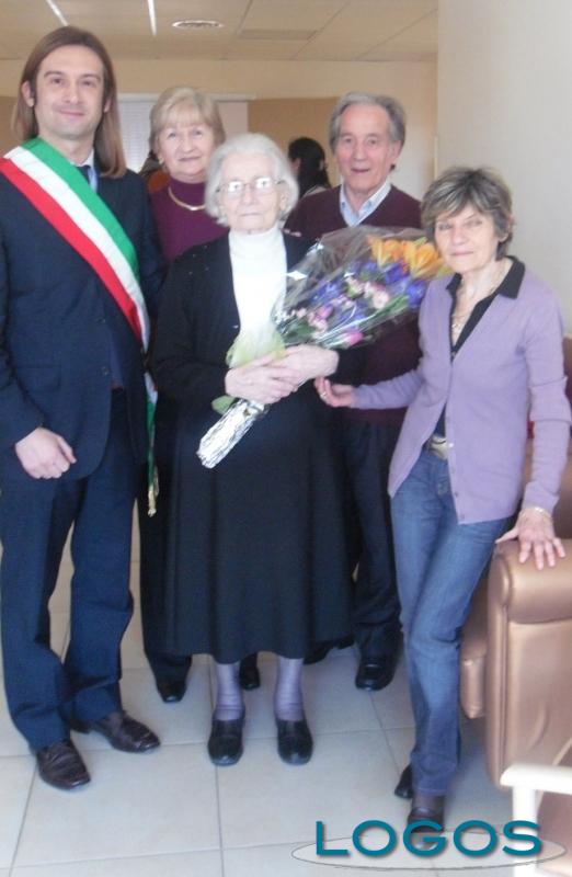 Turbigo - Festa per i 100 anni di Quirina Zanforlin