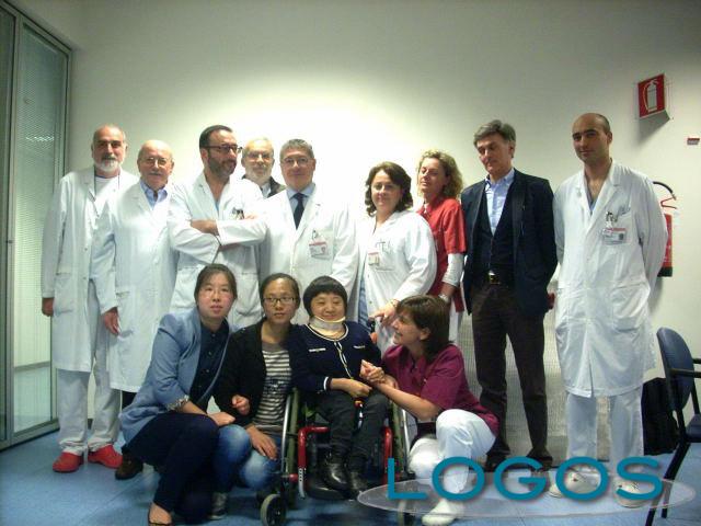 Legnano - Wei con l'equipe medica legnanese