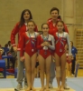 Trecate - Le atlete dell'Unione Sportiva Trecatese