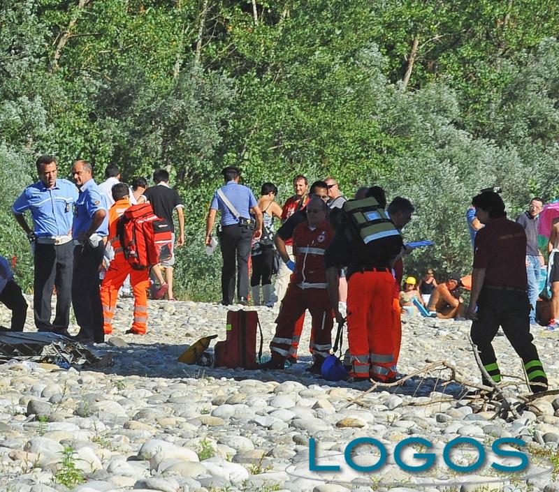 Turbigo - Un soccorso sul Ticino, la scorsa estate (Foto Pubblifoto)