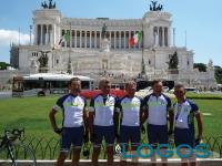 Castano Primo - In bici verso Roma