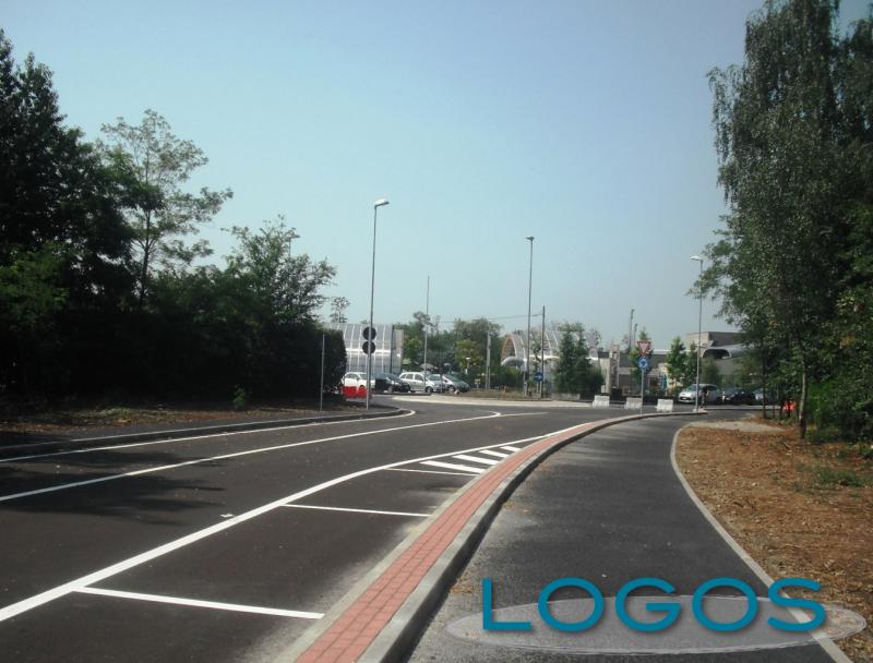 Castano Primo - La nuova strada tra via Oleggio e Olimpiadi