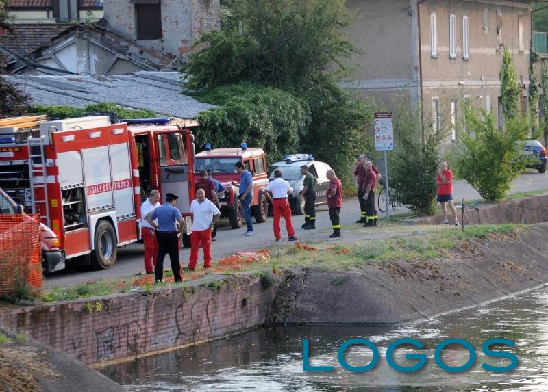 Castano Primo - I mezzi di soccorso sul posto (Foto Pubblifoto)