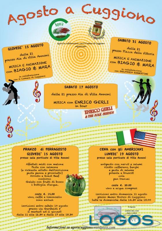 Cuggiono - Agorà, programma agosto 2013