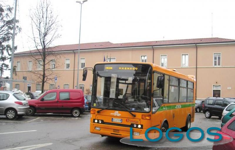 Magenta - Bus navetta (Foto d'archivio)