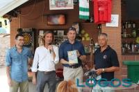 Turbigo - L'omaggio del comune al'ex canoista