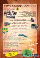Cuggiono - Festa Oratorio 2013, volantino