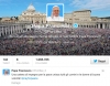 Attualità - La pagina di Papa Francesco e i tweet per la pace
