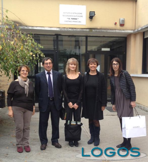 Castano Primo - Delegazione australiana al Torno