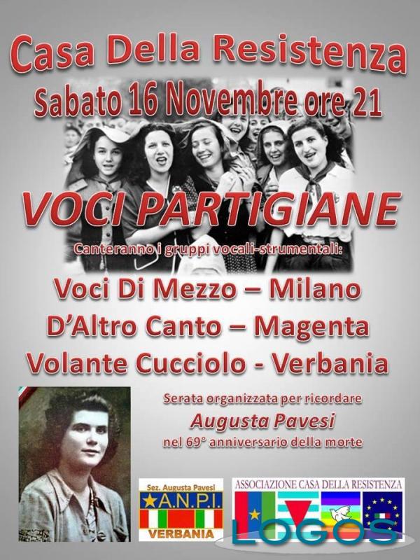 Eventi - 'Voci partigiane', la locandina