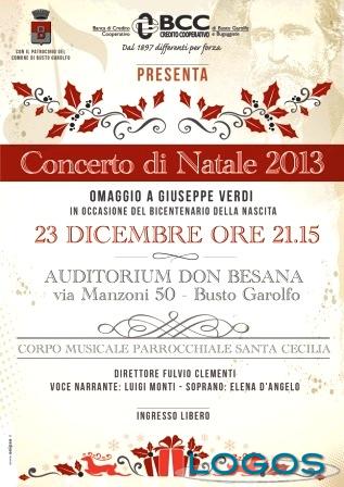 Busto Garolfo - Concerto di Natale 2013, la locandina