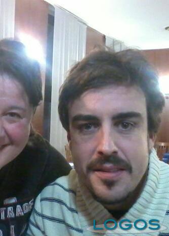 Castano Primo - Fernando Alonso a cena a 'La Cometa'