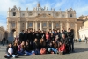 Cuggiono - Adolescenti in pellegrinaggio a Roma 2013