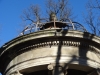 Cuggiono - Il tetto del tempietto di Villa Annoni senza copertura