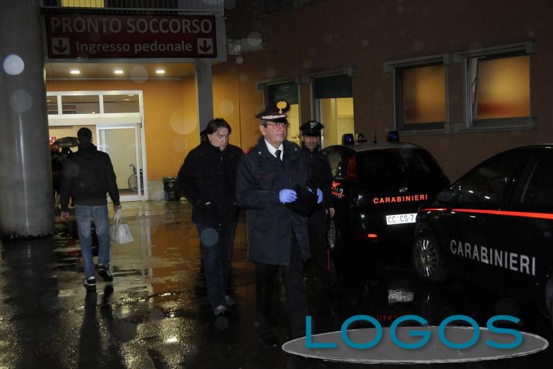 Cronaca - I carabinieri fuori dal Pronto Soccorso del 'Fornaroli'