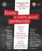 Milano - Venite a vedere questo spettacolo 2014, la locandina