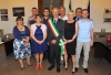 Nosate - Il sindaco Cattaneo con il gruppo di maggioranza (Foto Pubblifoto)