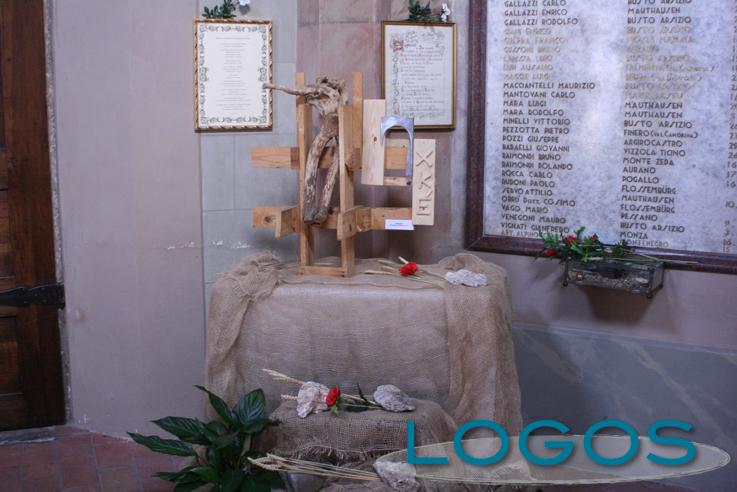 Busto Arsizio - scultura 'Ricordo di Dachau'