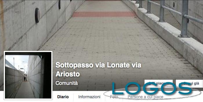 Castano Primo - La pagina facebook 'Sottopasso via Lonate via Ariosto'