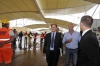 Expo - Mario Mantovani, vicepresidente di Regione Lombardia, in visita ai cantieri.