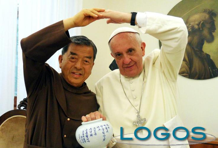 Attualità - Papa Francesco prima del viaggio in Corea