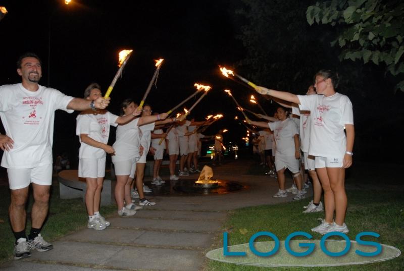 Nosate - Una passata edizione della fiaccolata (Foto d'archivio)