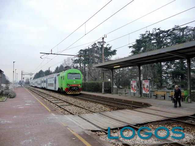 Castano Primo - La stazione ferroviaria prima dei lavori (Foto d'archivio)