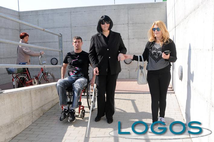 Castano Primo - Ada Orsatti, Mirko Della Pietra e Serena Lanzoni durante il sopralluogo